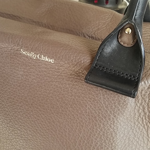 SEE BY CHLOE TAUPE APRIL BAG - Picture 6 of 8